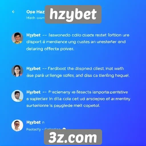 Feedback dos usuários sobre o suporte ao cliente no hzybet
